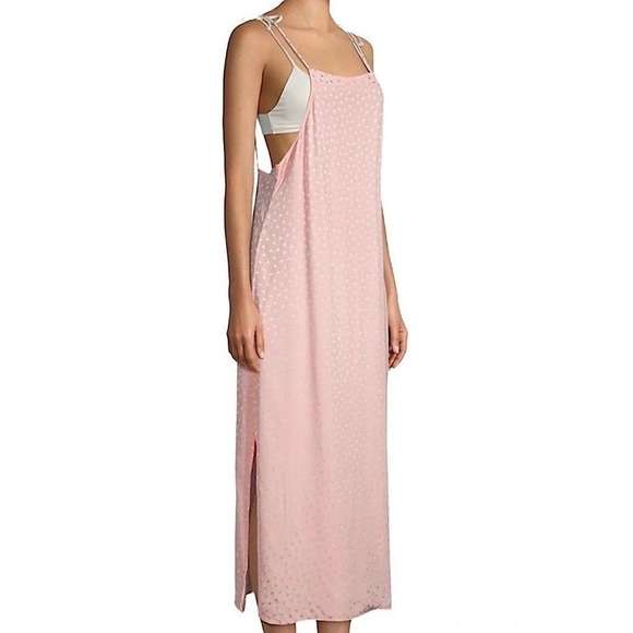 NWT Onia Women's Melanie Dress in Tahiti Pink Floating Triangle Size Medium - Picture 1 of 14